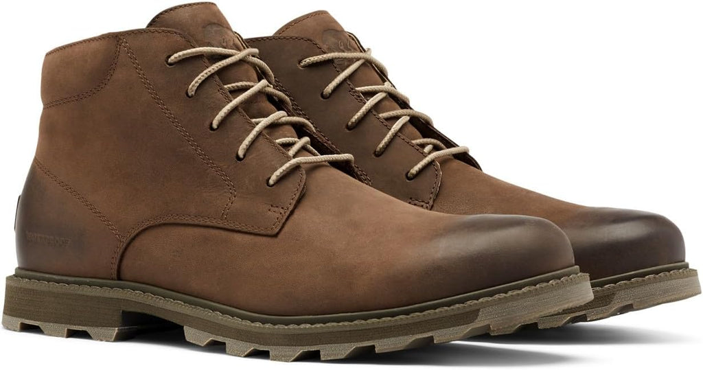 LANZO Rugged Chukka Boots - Olive Green
