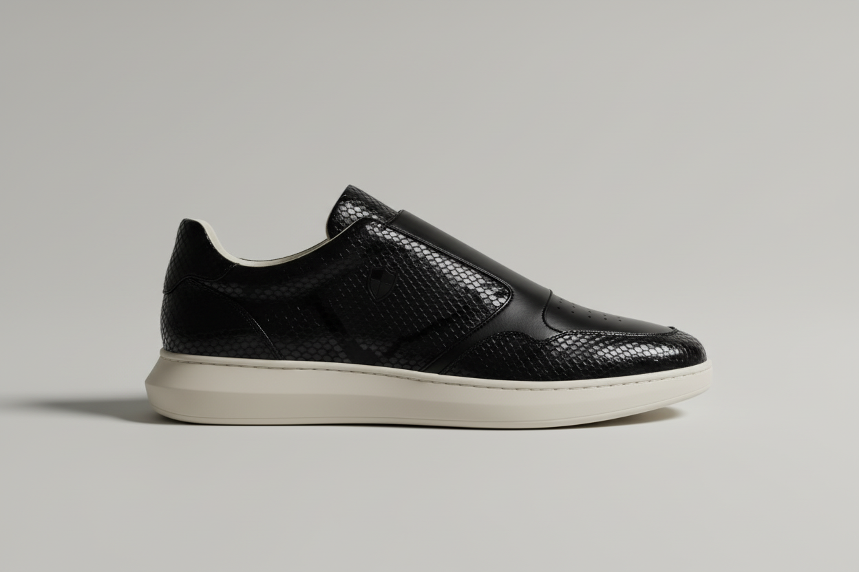 Slip on Premium Snake Material Sneaker