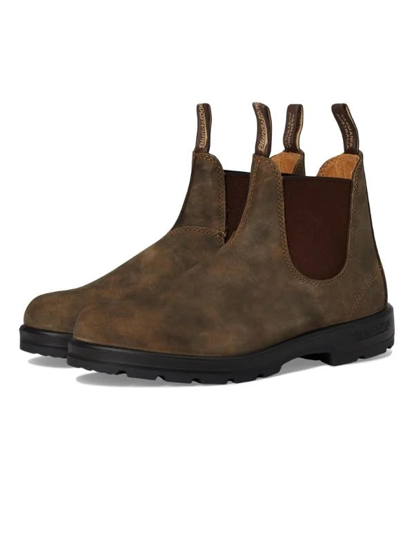 LANZO Rugged Chelsea Boots - Rustic Brown
