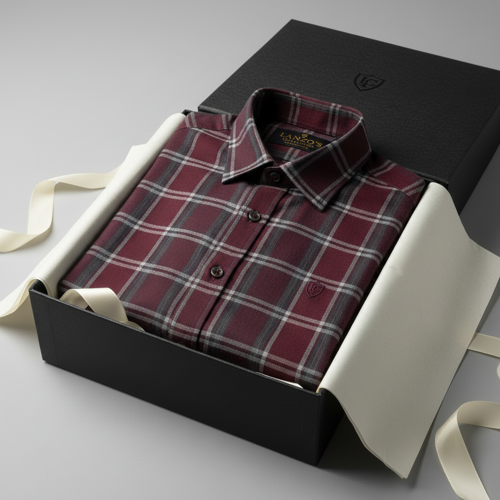 Premium Plaid Short Sleeve Shirt