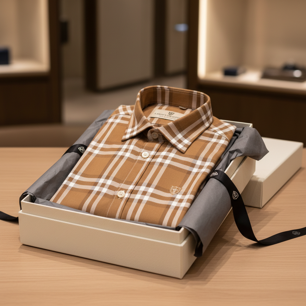 Premium Plaid Short Sleeve Shirt