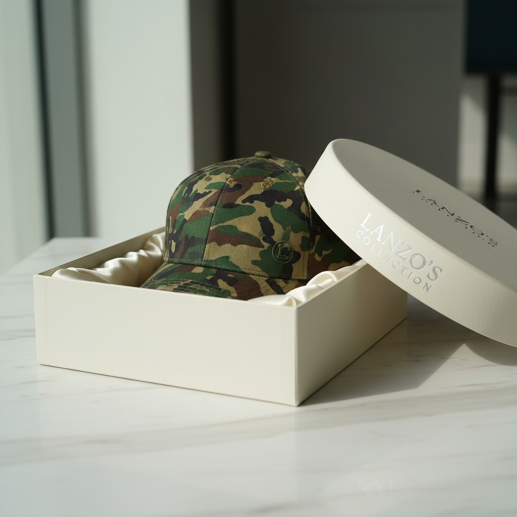 LANZO Premium Cap - Black