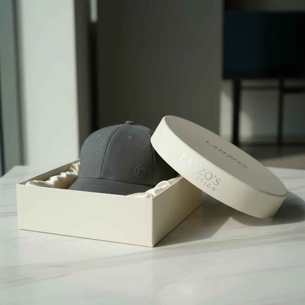 LANZO Premium Cap - Black