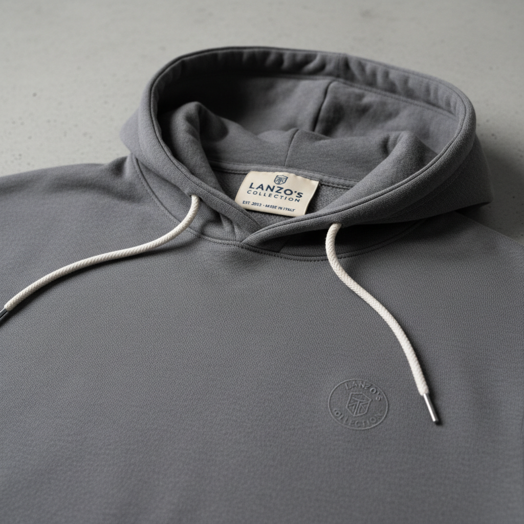 Premium Hoodie - Embossed Chest Logo