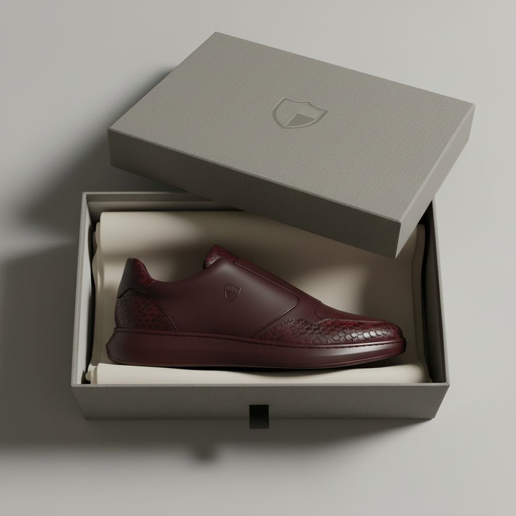 Slip on Premium Snake Material Sneaker