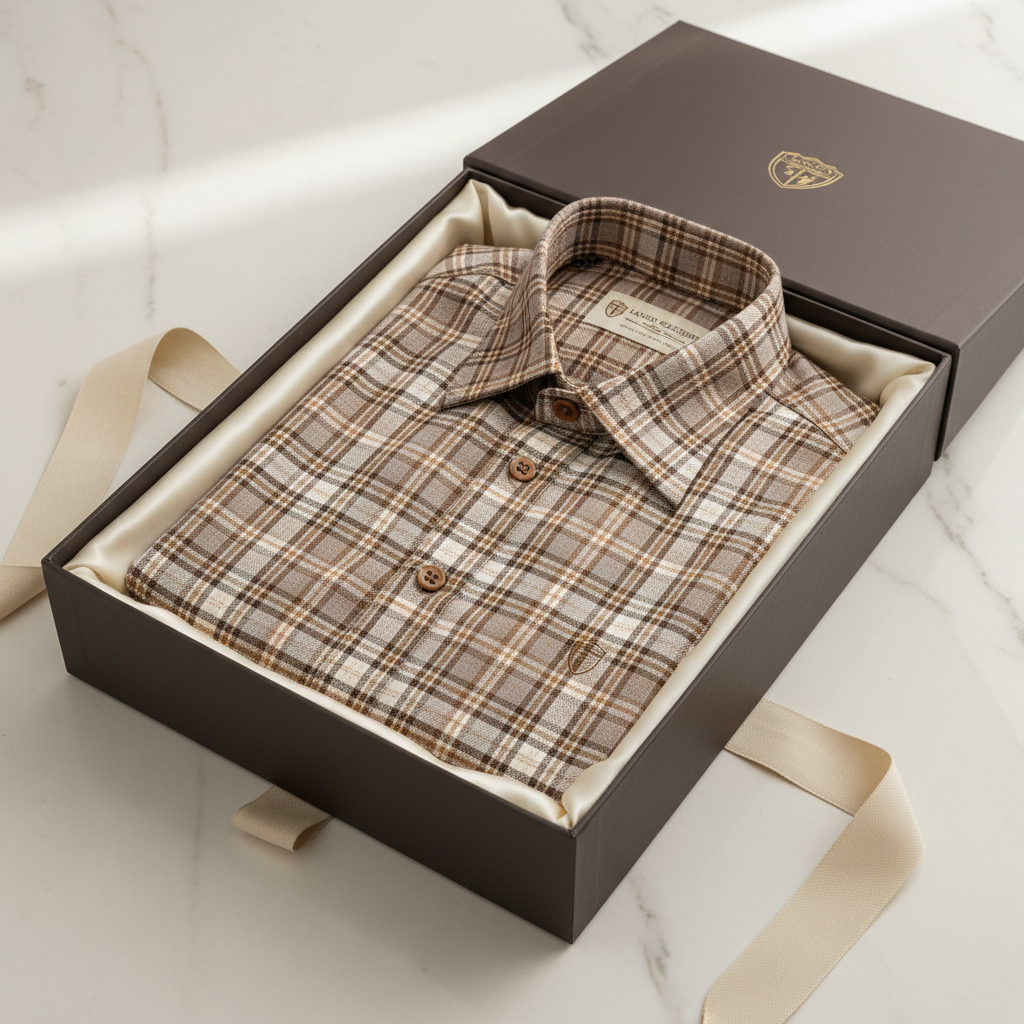 Premium Plaid Short Sleeve Shirt