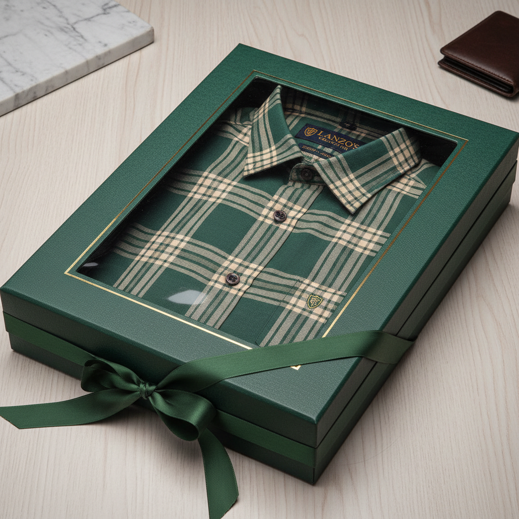 Premium Plaid Short Sleeve Shirt