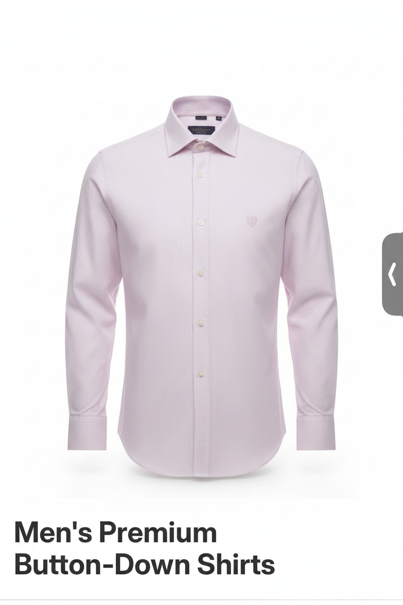 Men's Premium Button-Down Shirts