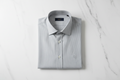 Men's Premium Button-Down Shirts — Grey Stripe