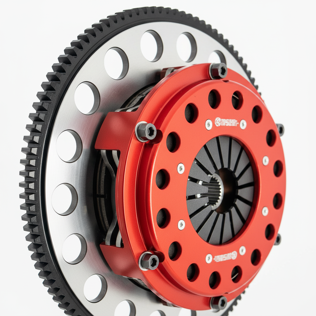 Lightweight flywheel ring gear detail