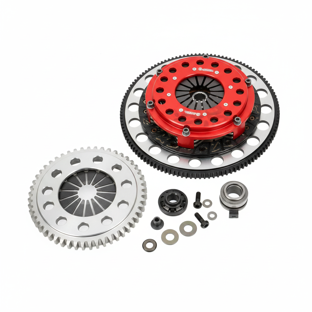 Action Clutch 7.25in twin disc race kit complete assembly