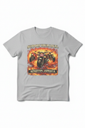 Support Your Local Kingston Jamaica Graphic T-Shirt in Light Grey - front view