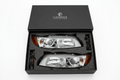 Premium LANZO'S COLLECTION packaging with headlights