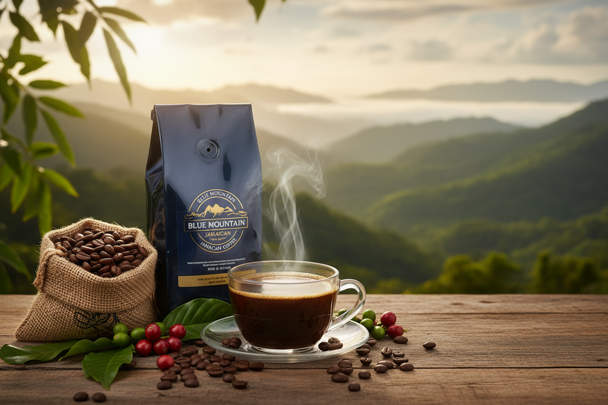 Blue Mountain Jamaican Coffee - Jamaica Setting