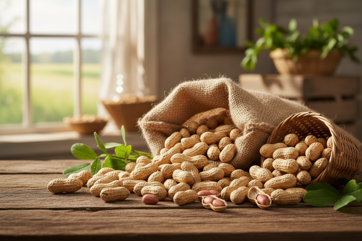 Raw Peanuts - Farm Fresh Quality