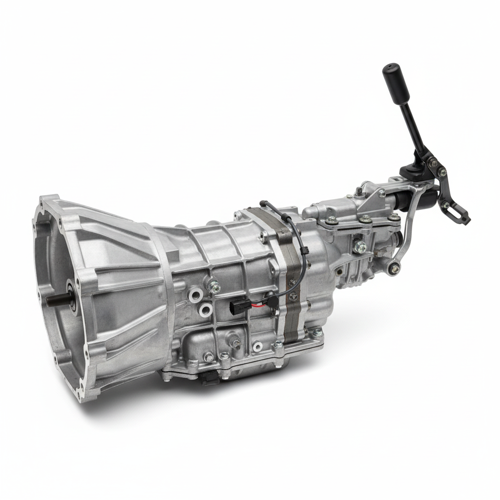 Top angle view of R154 transmission