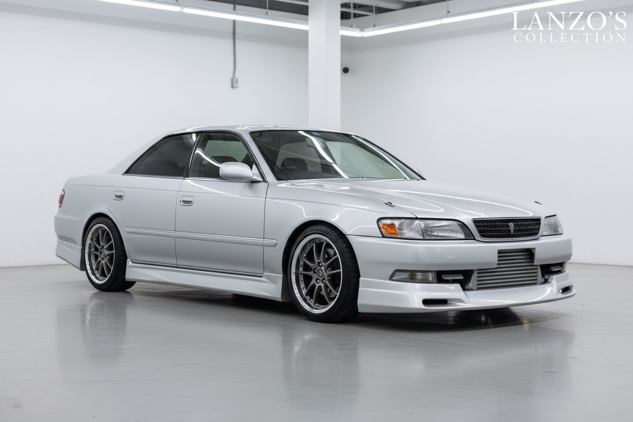 JZX100 with multi-spoke wheels - lifestyle shot