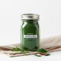 Pond to Table Organic Spirulina in Mason Jar