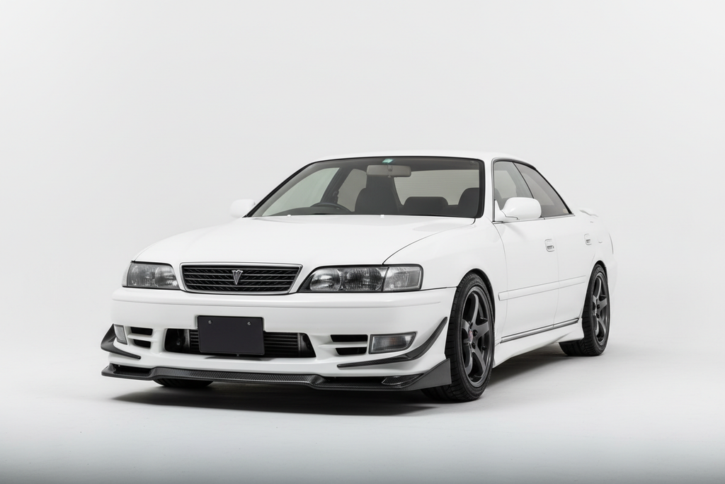 Front Lip Installed on 1996 Toyota Mark II JZX90