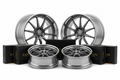 Deep dish staggered wheels set of 4 - complete set