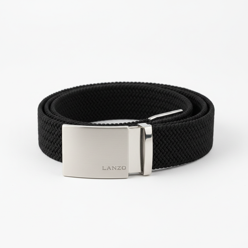 LANZO Canvas Belt - Black