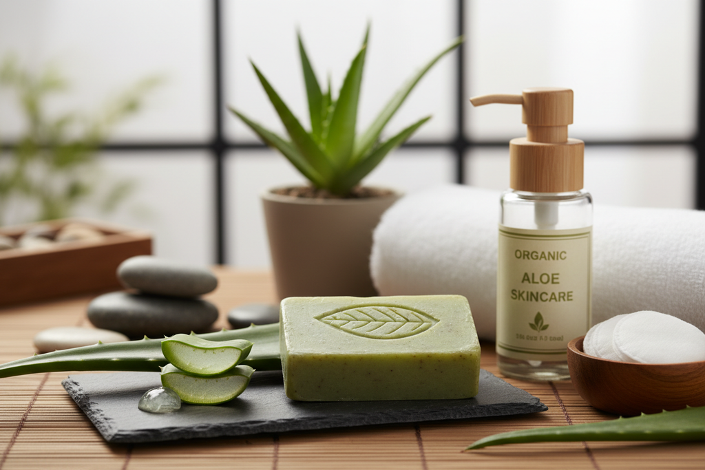Aloe Vera Soap - Spa Setting