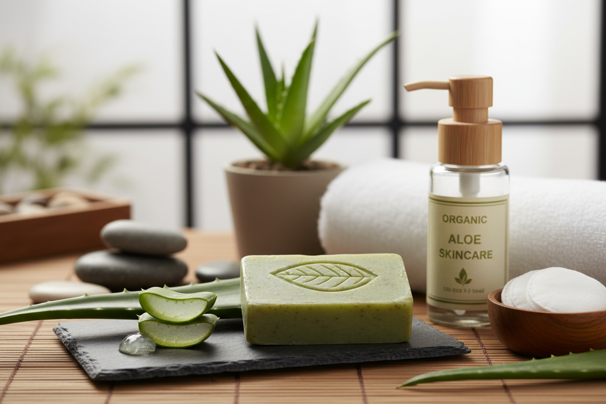 Aloe Vera Soap - Spa Setting