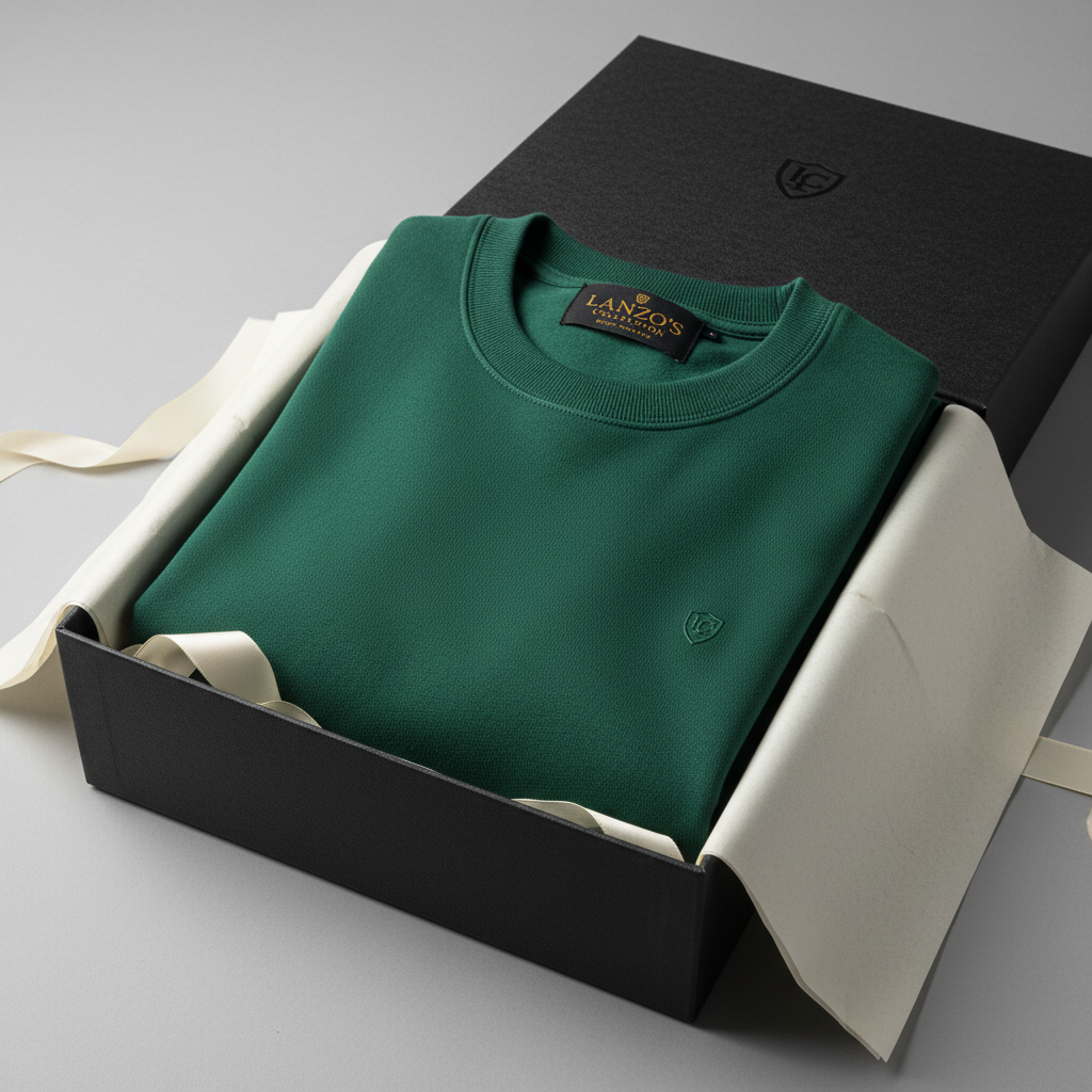 Premium Long Sleeve Sweatshirt - Forest Green