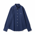 LC Shield Oxford Button Shirt in Navy Blue – Hero Studio Shot