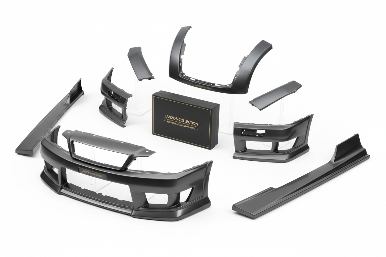 JZX90 Mark II complete body kit - all components displayed