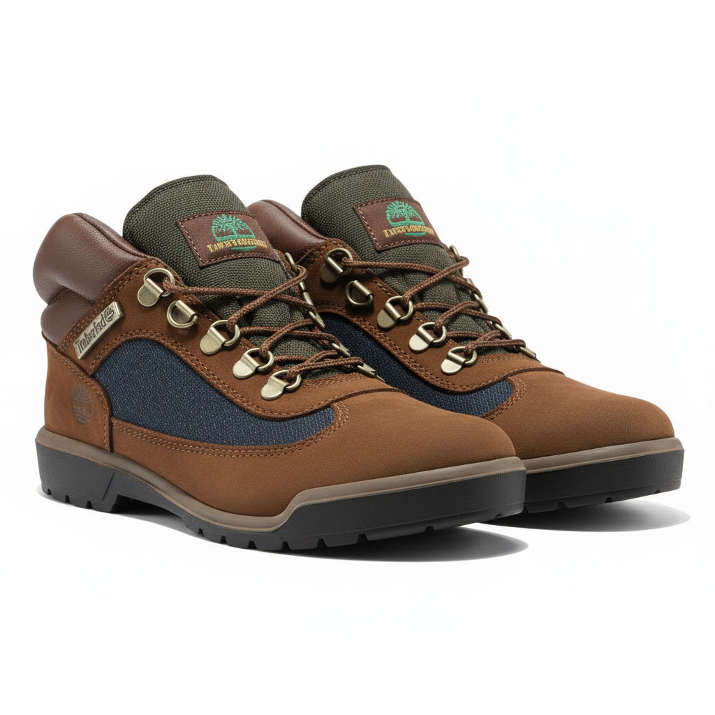Alpine Heritage Hiking Boots Wheat - Front view