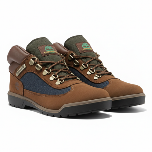 Alpine Heritage Hiking Boots Wheat - Front view