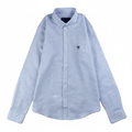 LC Shield Oxford Button Shirt in Light Blue – Hero Studio Shot