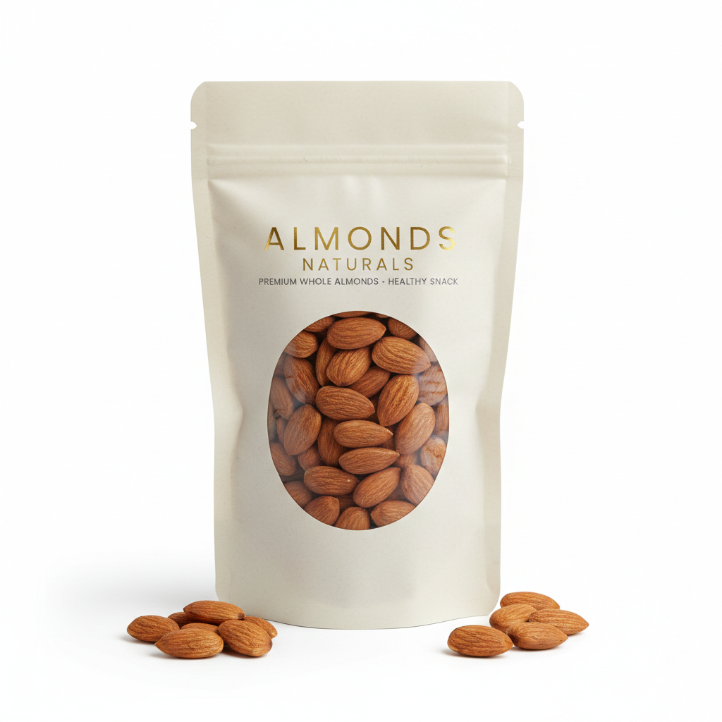 Premium Raw Almonds Bag