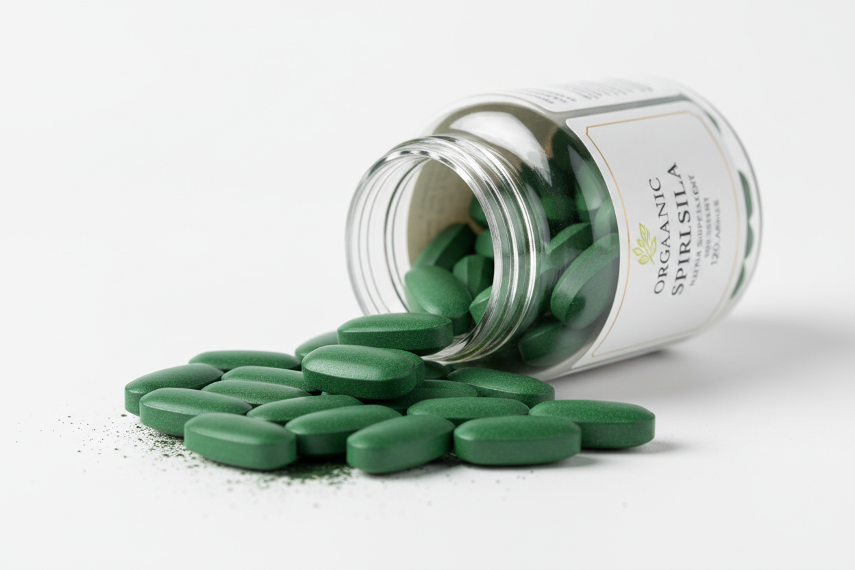 Organic Spirulina Capsules