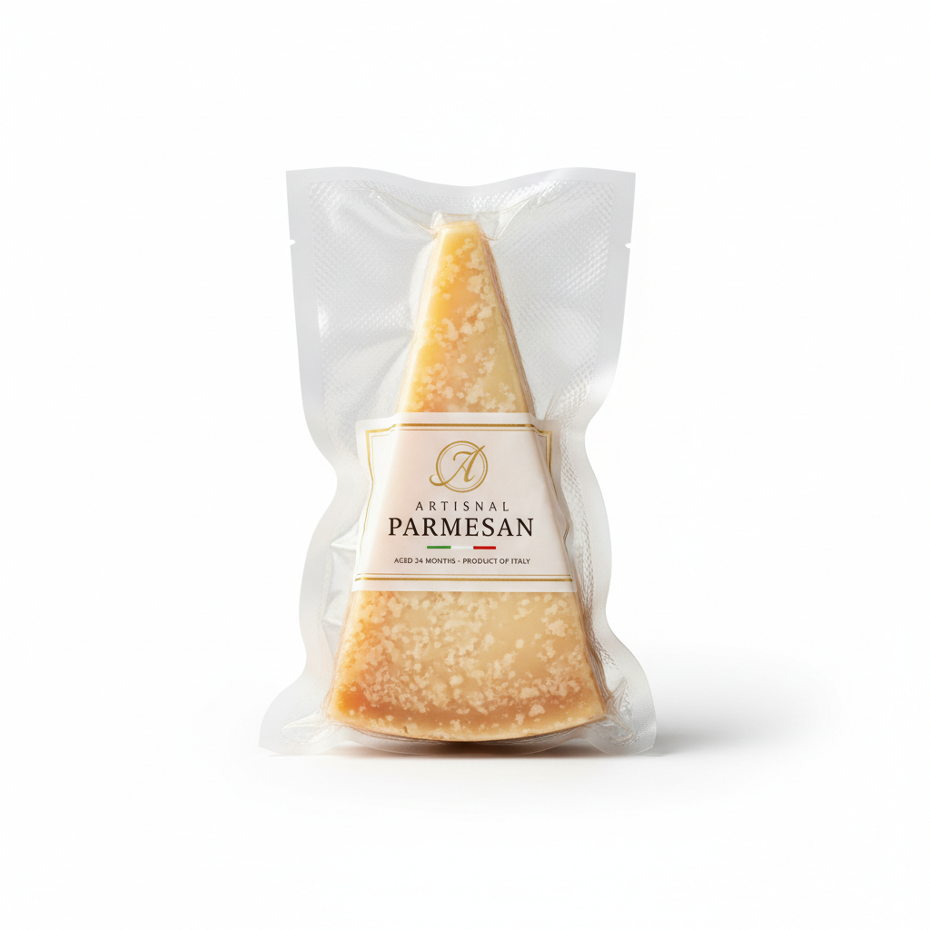 Aged Parmesan Cheese - Premium Packaging