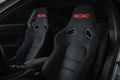 Recaro seats installed in performance car - moody editorial