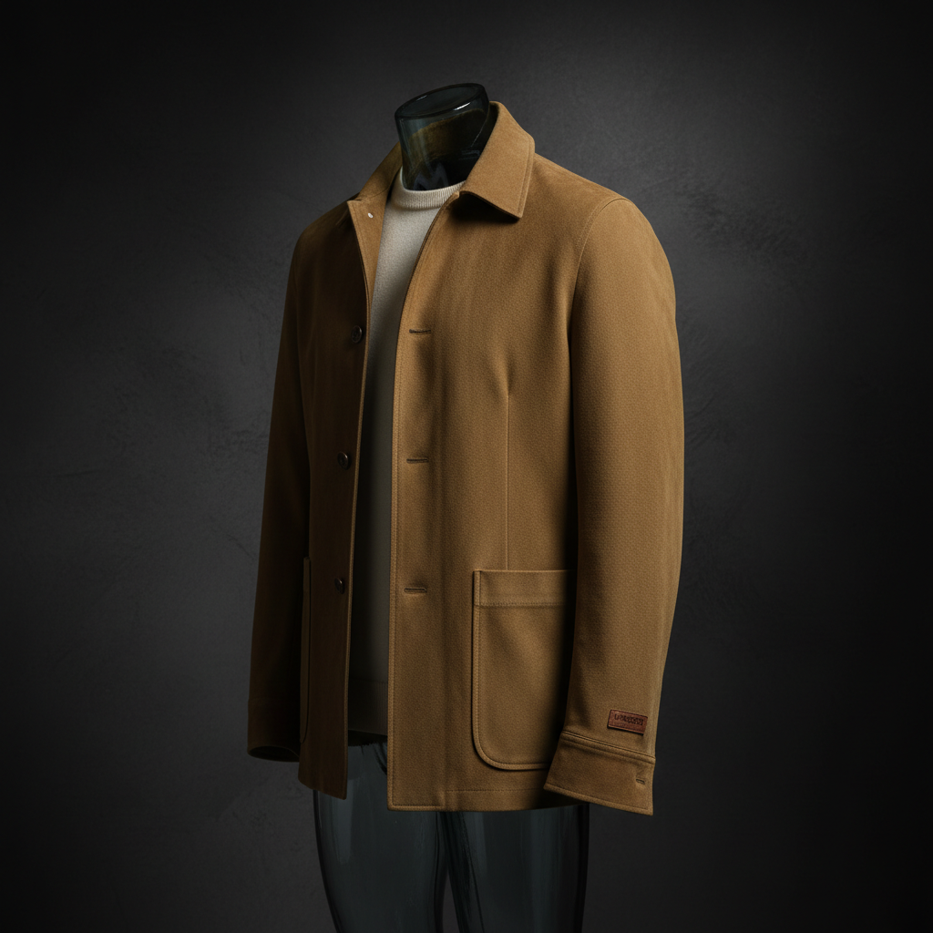 The Outfitter Suede Jacket – Tan – LANZO'S COLLECTION