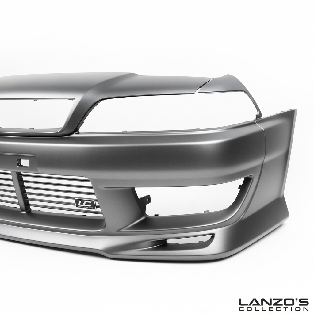 Body kit front bumper detail - close-up