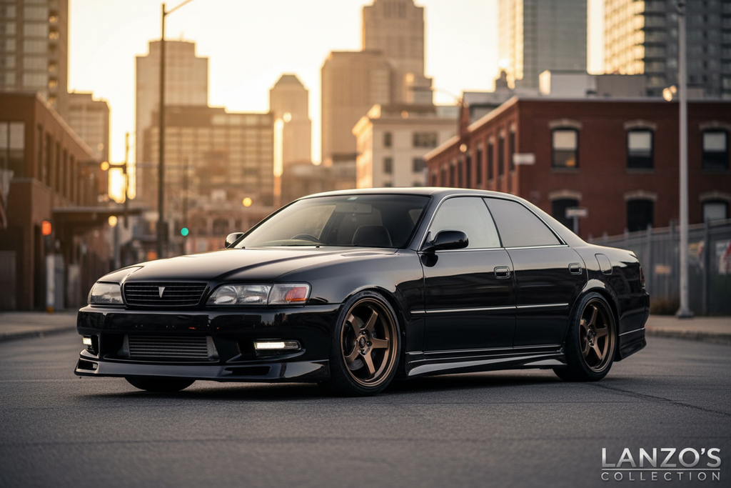 JZX90 Mark II with body kit installed - lifestyle shot