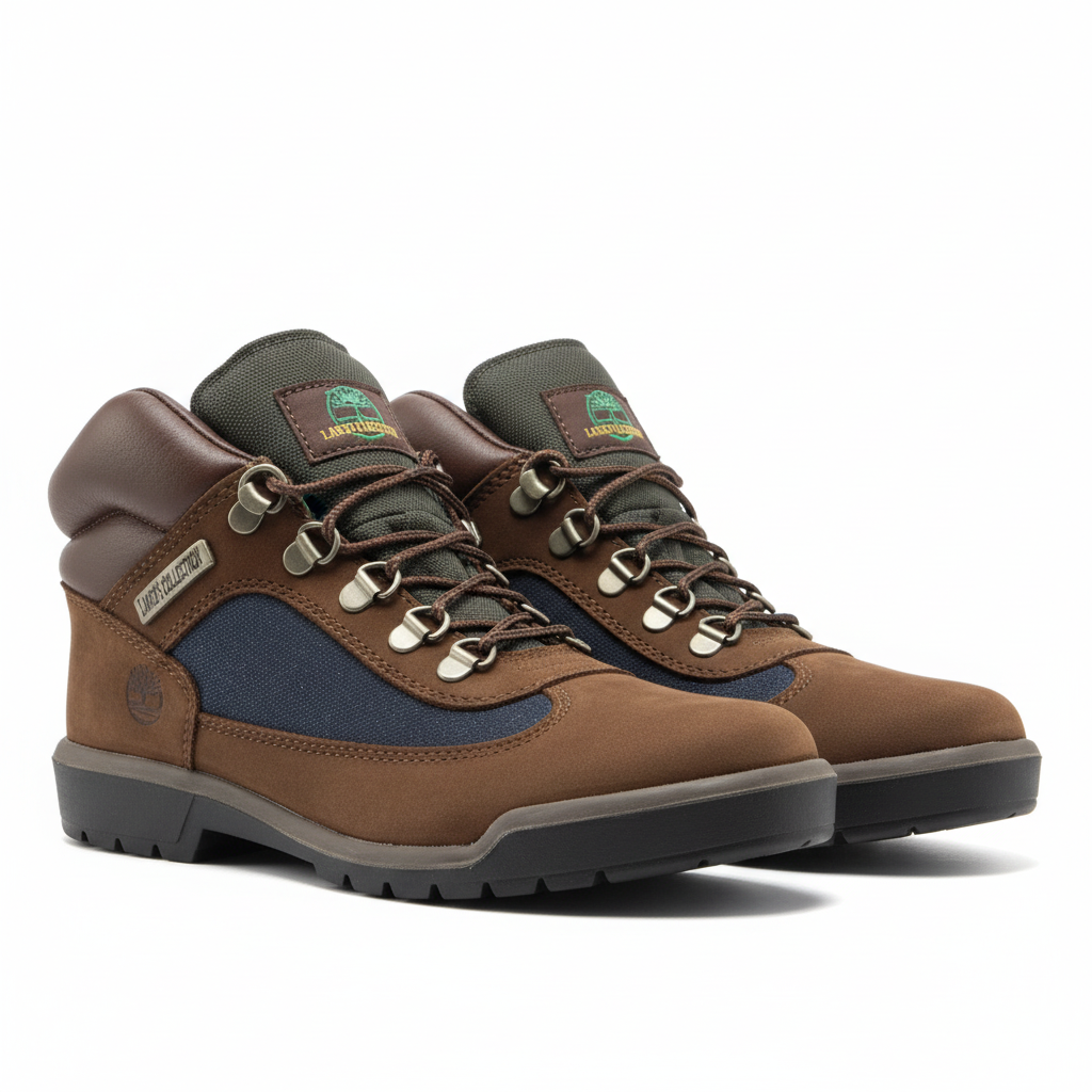 Alpine Heritage Hiking Boots Wheat - Front view