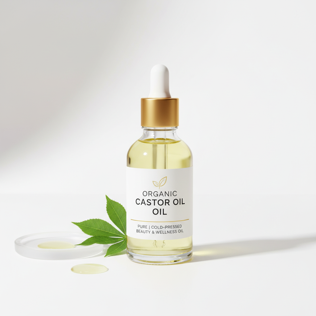 Natural Castor Oil - Premium Packaging