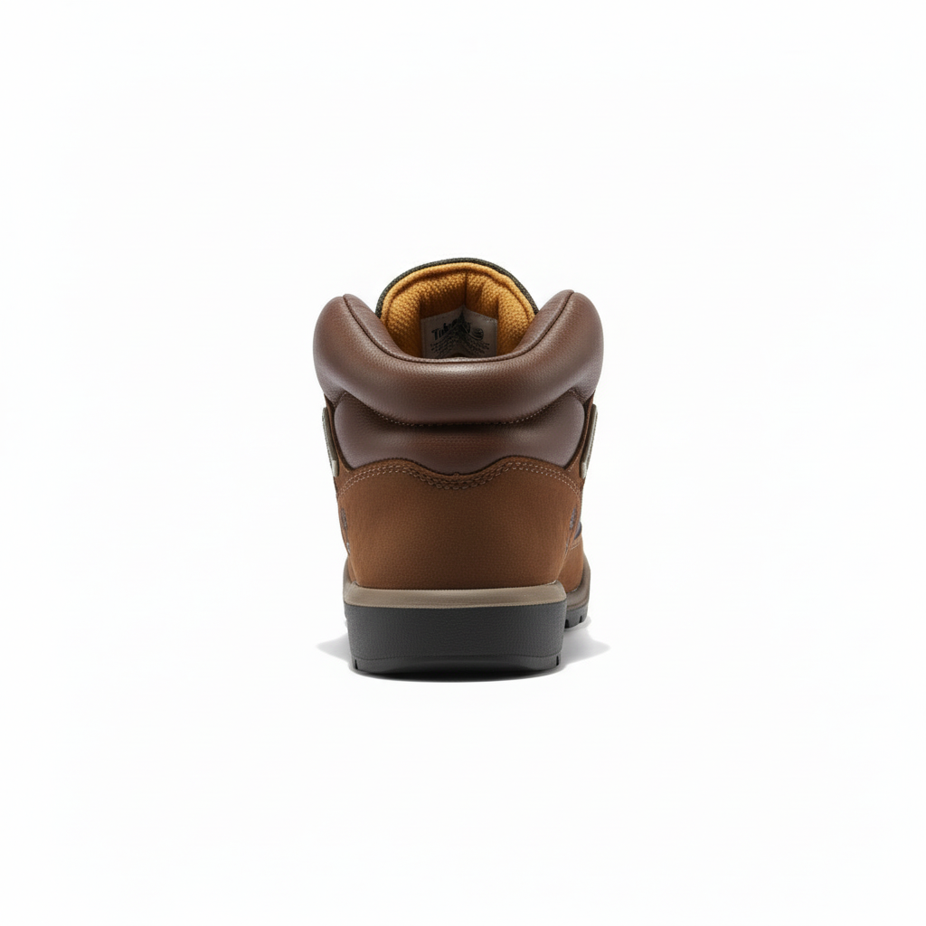 Alpine Heritage Hiking Boots Wheat - Back and sole view