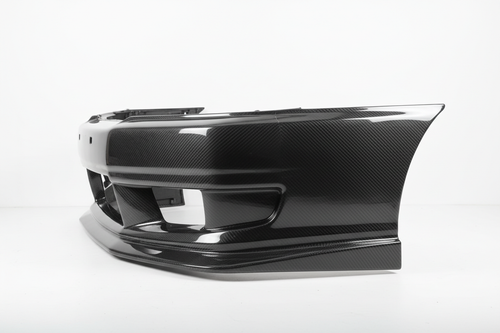 Front Lip Spoiler for Toyota Mark II JZX90 - Side Profile