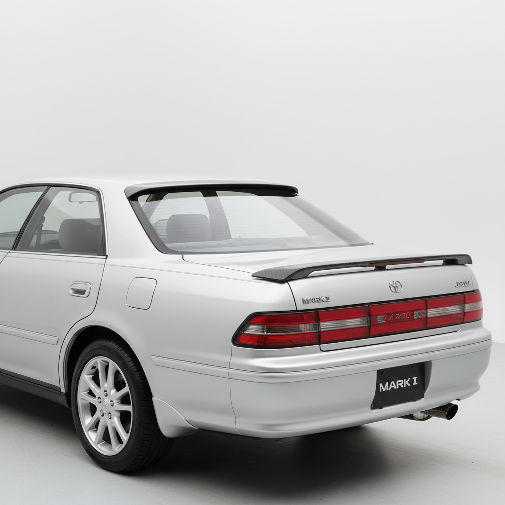 1996 Toyota Mark II JZX90 with Rear Windshield Visor - Rear View