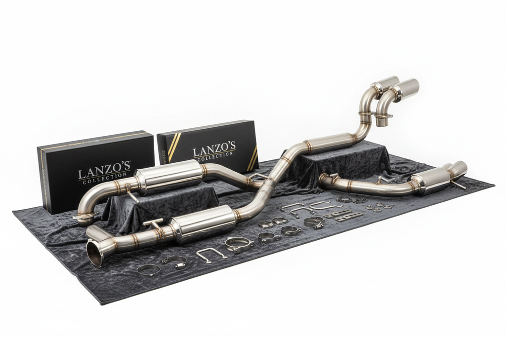 JZX100 cat-back exhaust system - complete system