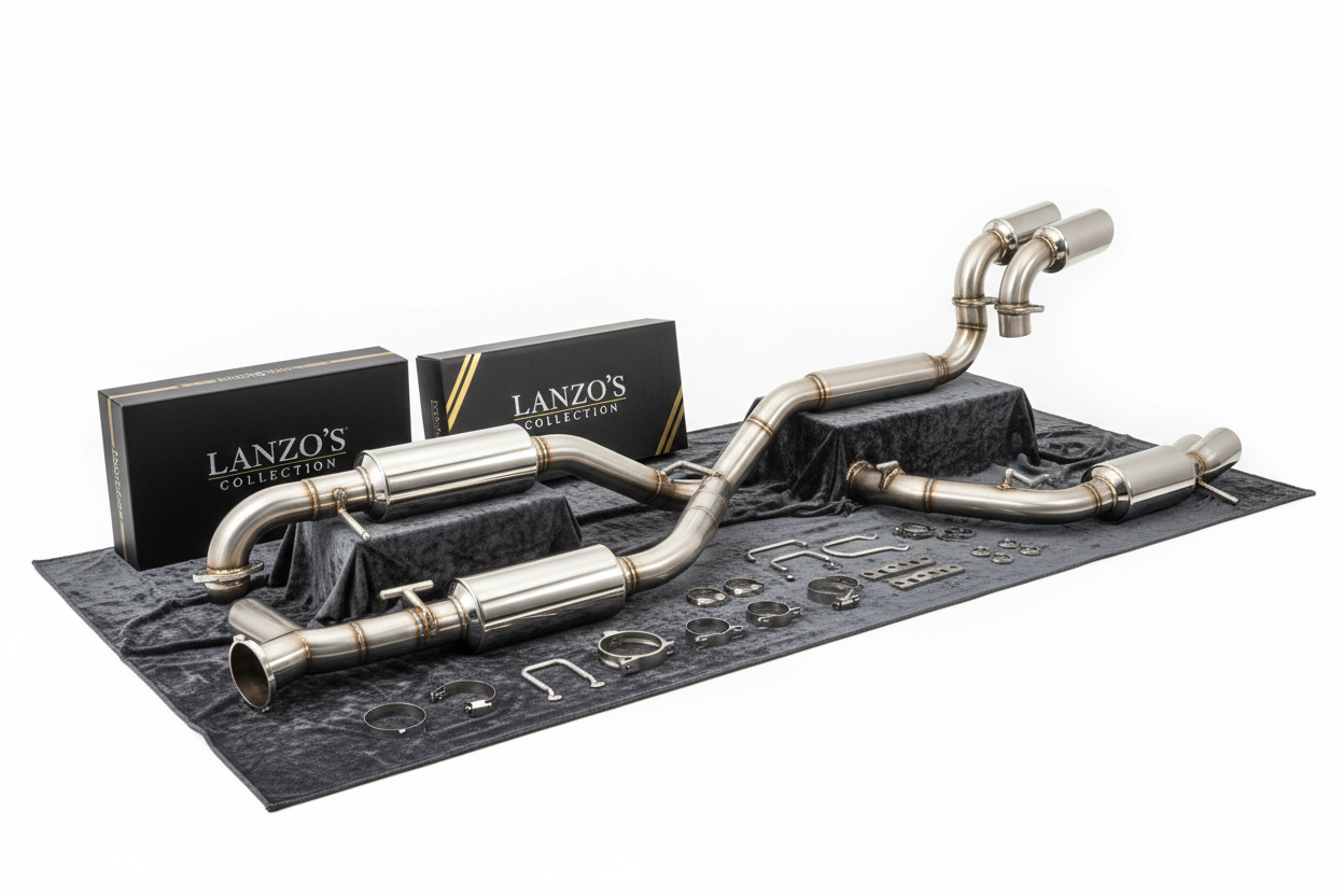 JZX100 cat-back exhaust system - complete system