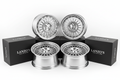 Multi-spoke polished wheels set of 4 - complete set