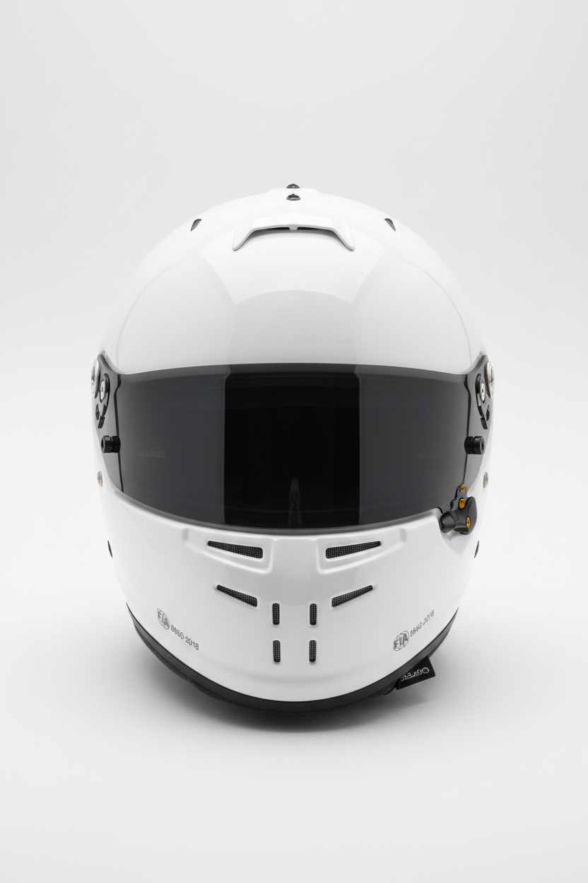 Circuit Racing Helmet - Front View