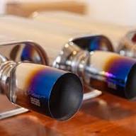 JZX100 Axle-Back Exhaust - Stainless Steel Muffler with Chrome Tip